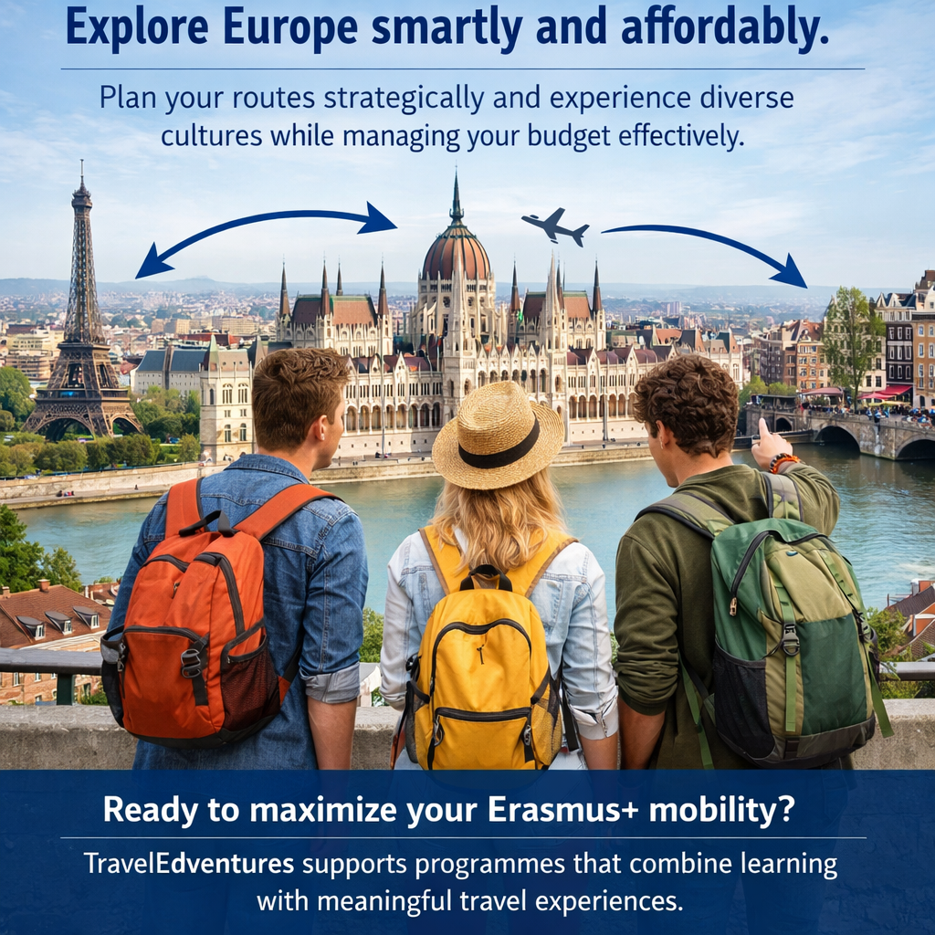 Erasmus mobility offers more than one destination It opens the door to exploring Europe in a smart and connected way By understanding travel routes an