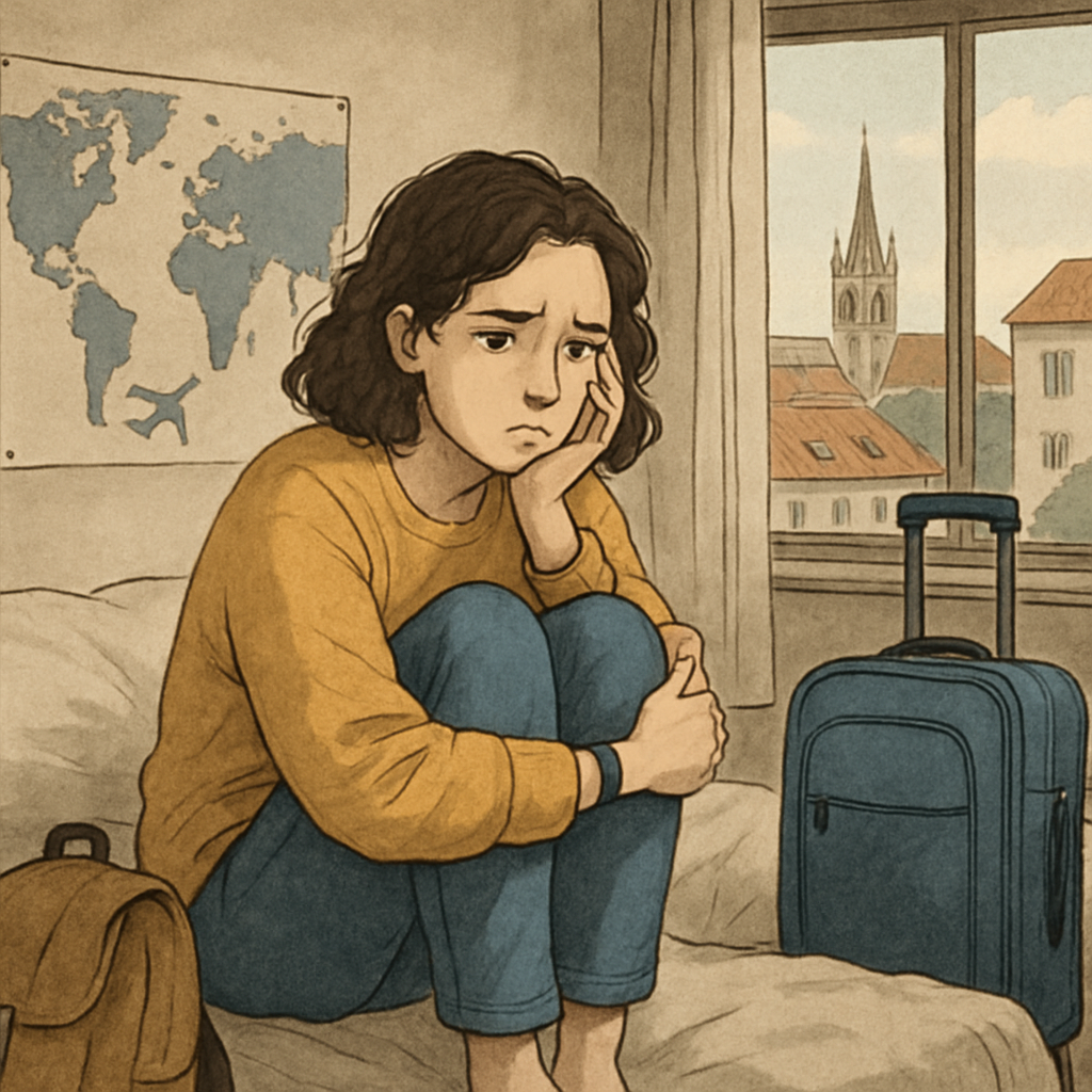 The Hidden Anxieties Behind an Erasmus Placement and Why Theyre Worth It  make a picture without text-1