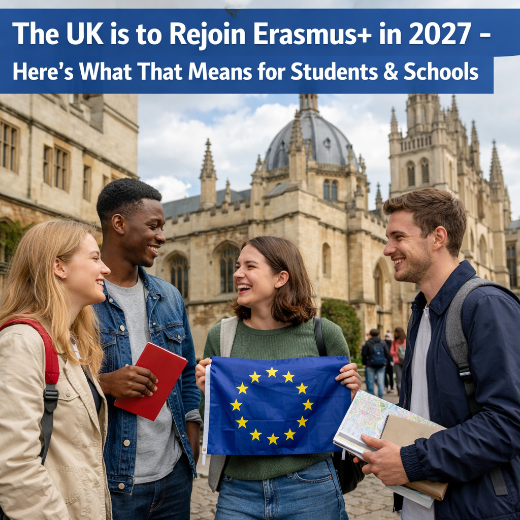 The UK is to Rejoin Erasmus in 2027  Heres What That Means for Students  Schools real picture