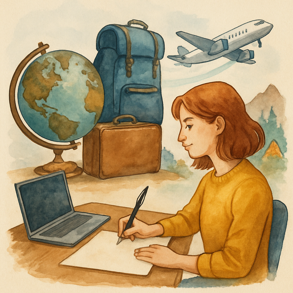 motivational letter without text writing representing yourself travel adventure work erasmus