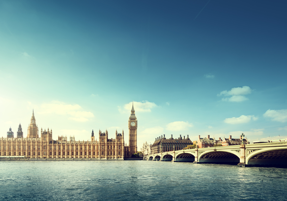 Big Ben in sunny day, London